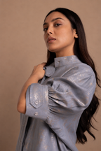 Gentle Glow Co-ord – Pearl Blue