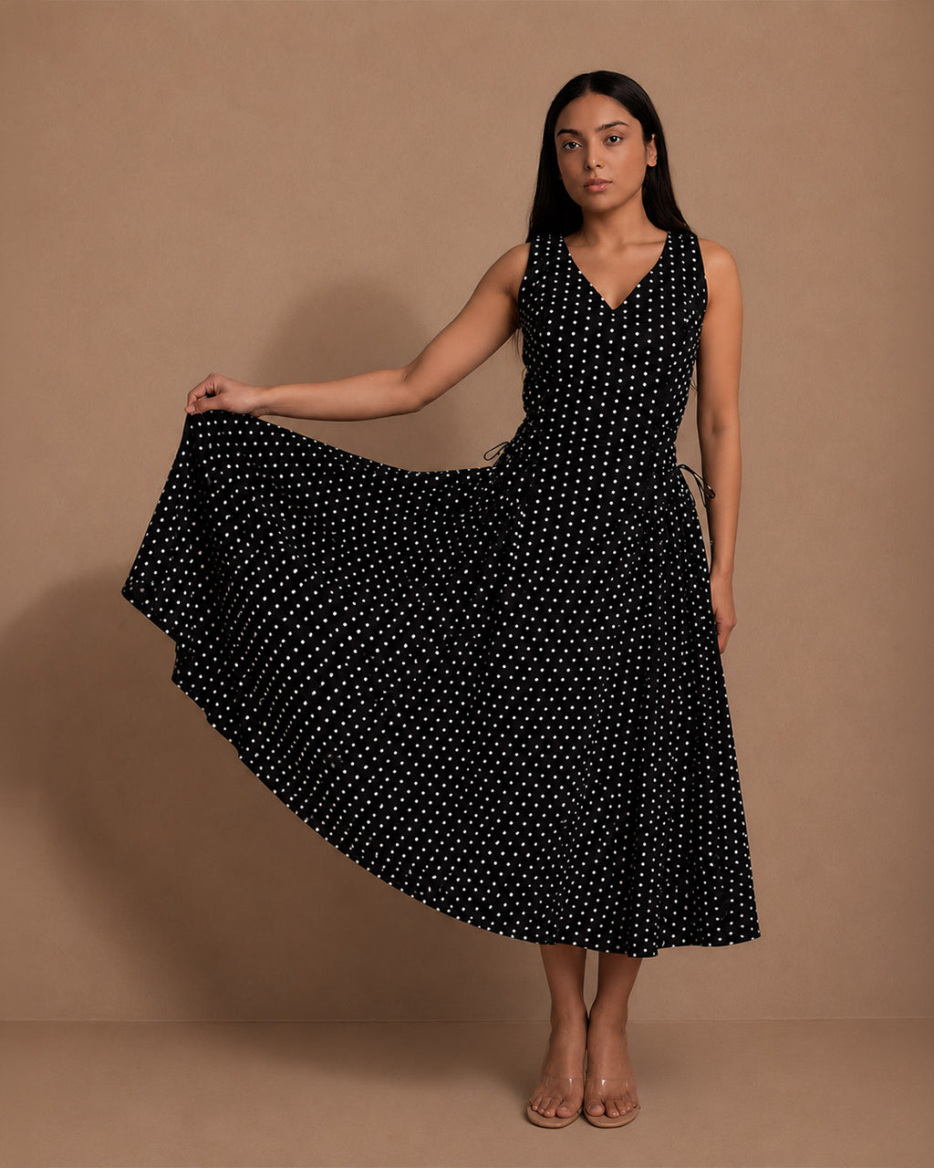 The Polka Muse Dress