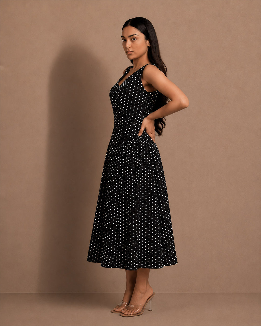 The Polka Muse Dress