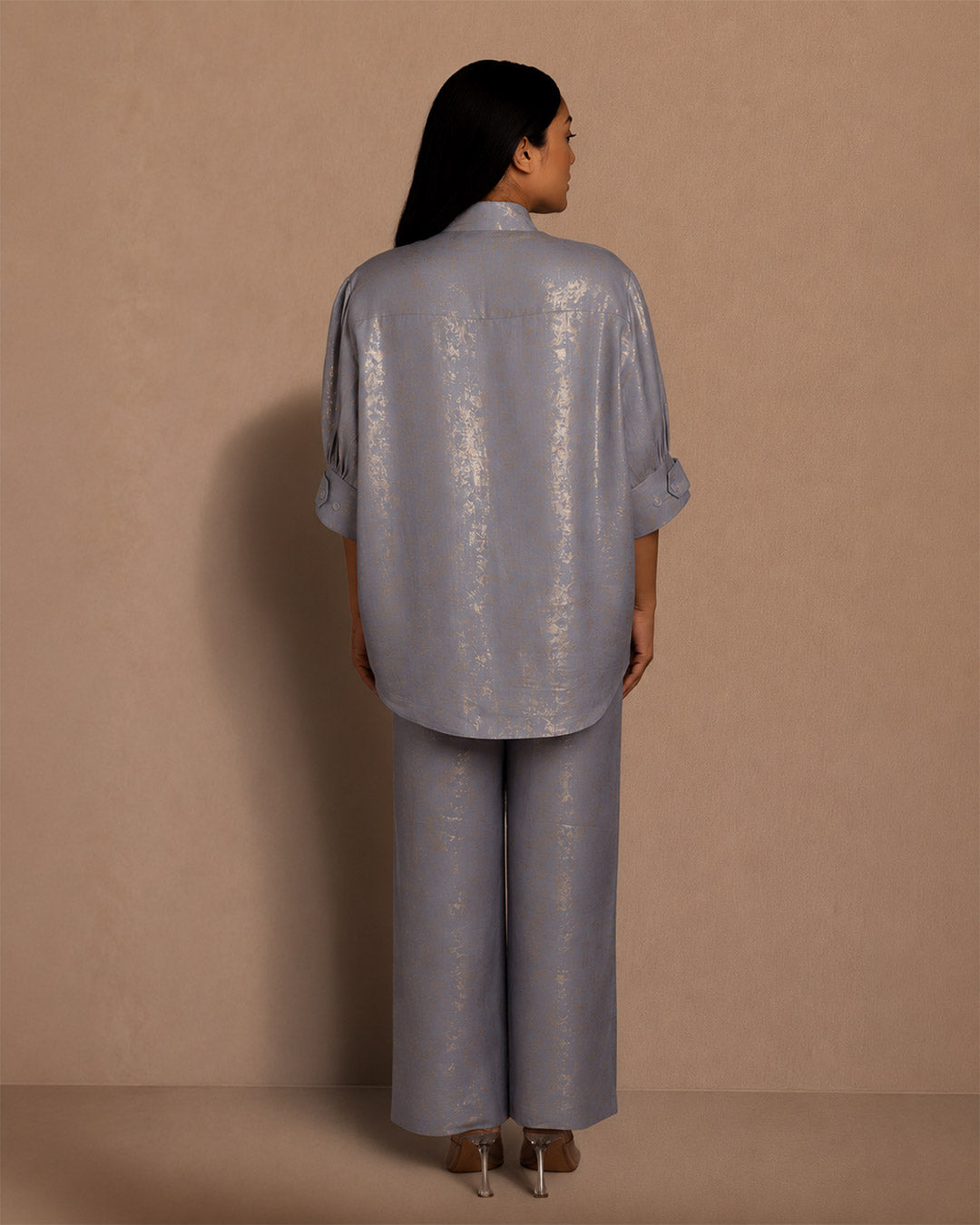 Gentle Glow Co-ord – Pearl Blue