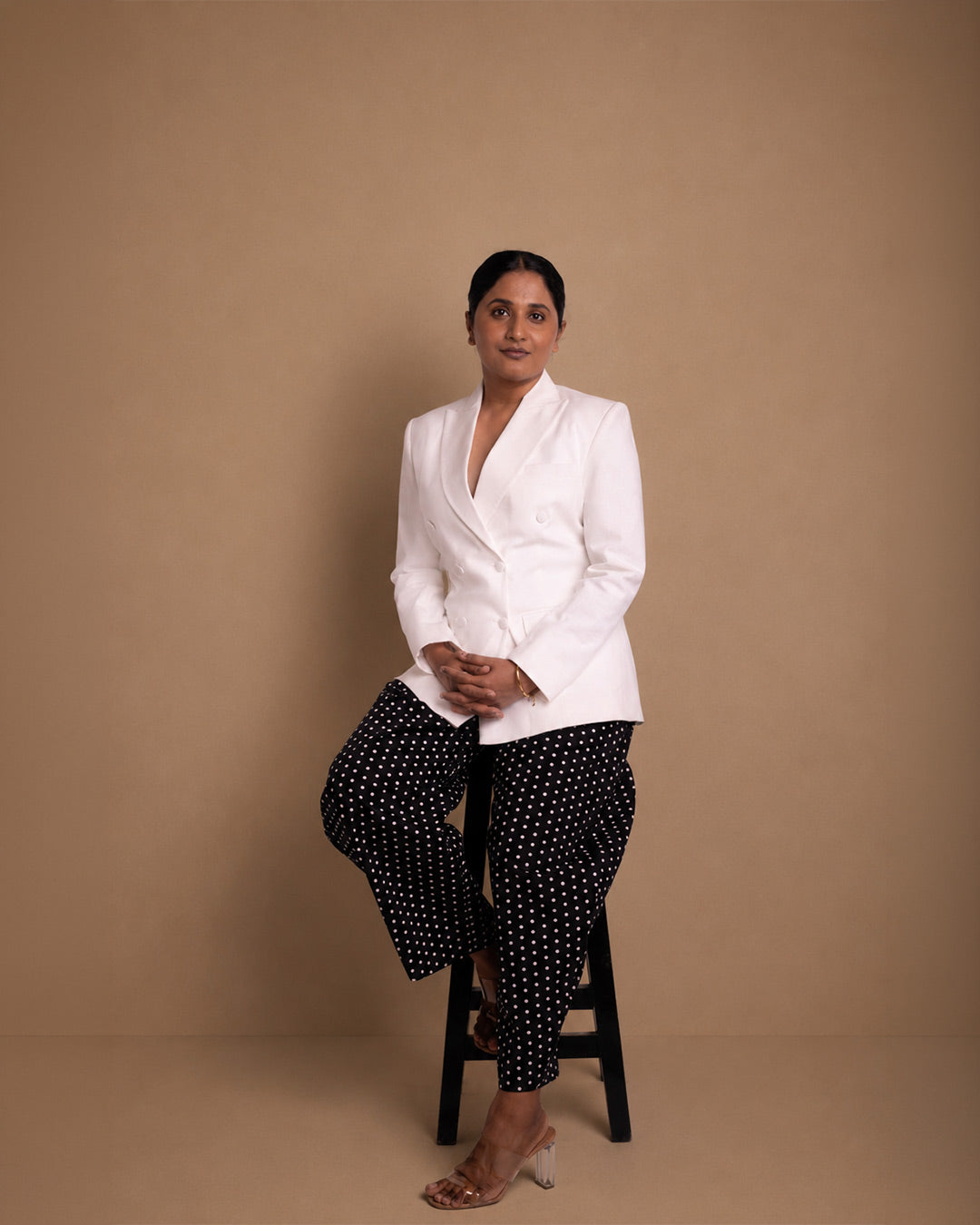 Polka Barrel Pants