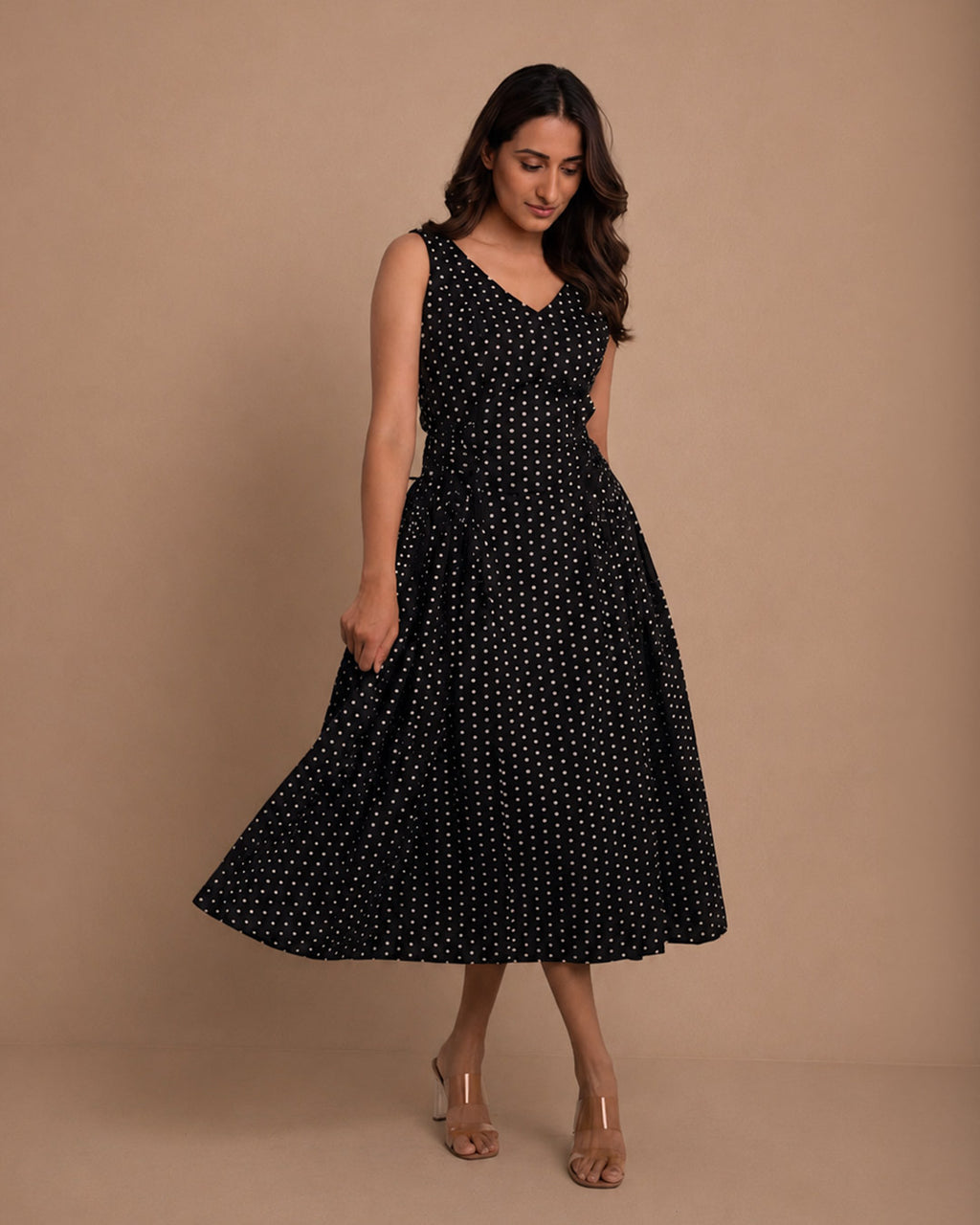 The Polka Muse Dress