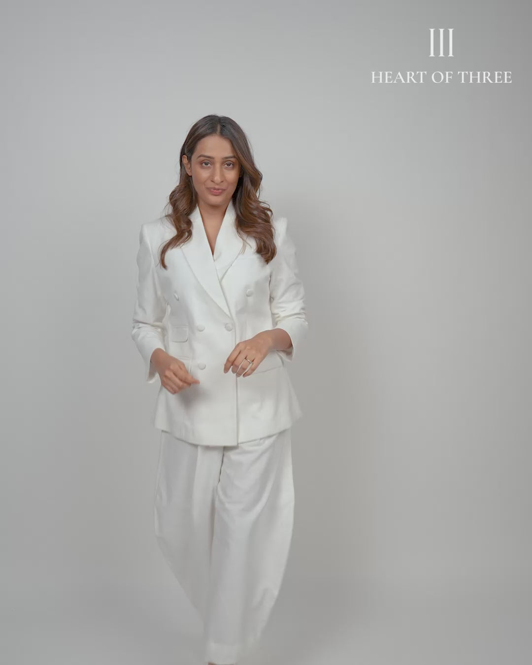 Double-Breasted Long Cotton Jacket